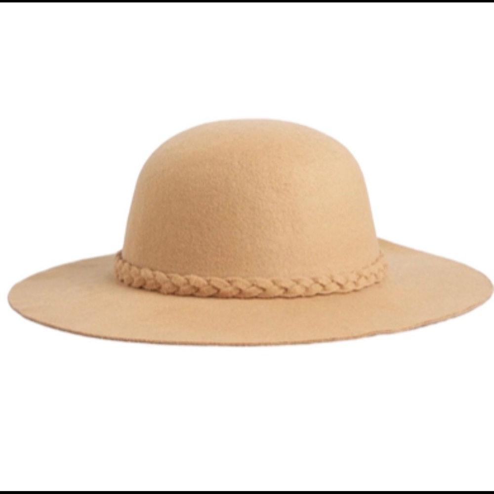 New Princess Highway tan felt wide brim Sun hat modcloth